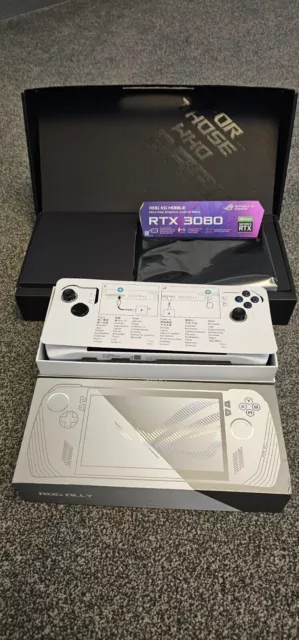 ASUS ROG ALLY 1TB Gaming Handheld RC71L with RTX 3080 XG Mobile bundle