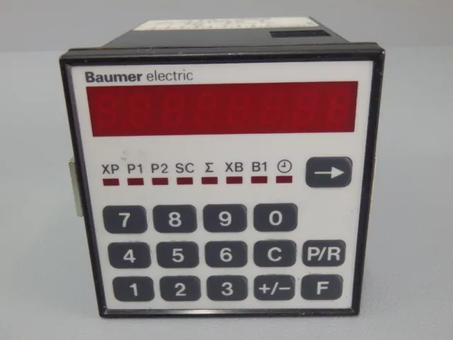 BNE212B121 BAUMER ELECTRIC Counter type CH-8501 USED EUR  460,00 PicClick FR