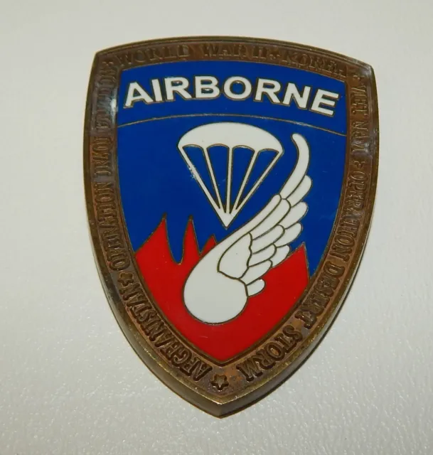 WORLD WAR 11 Korea Airborne 187th Infantry Regiment Rakkasan Medal $38. ...