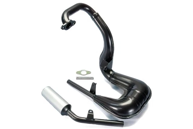 200,2055 Marmitta Polini Con Silenziatore Piaggio Vespa 50 Pk-S -Xl-N-Fl2-Hp
