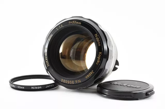 Nikon NIKKOR-S Auto 55mm F/1.2 Non Ai MF Pime Lens 8418