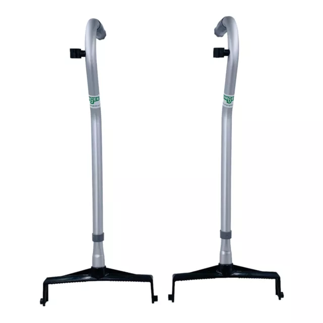 Lot of 2 Unger Ergo Telescopic Replacement Dustpan Handle Only