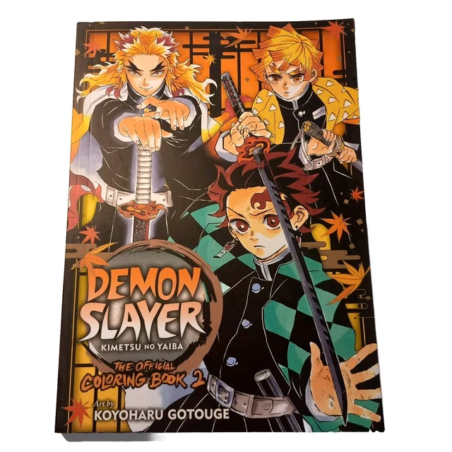 DEMON SLAYER: KIMETSU No Yaiba: The Official Coloring Book 2 Anime Manga Cartoon EUR 9,59 ...