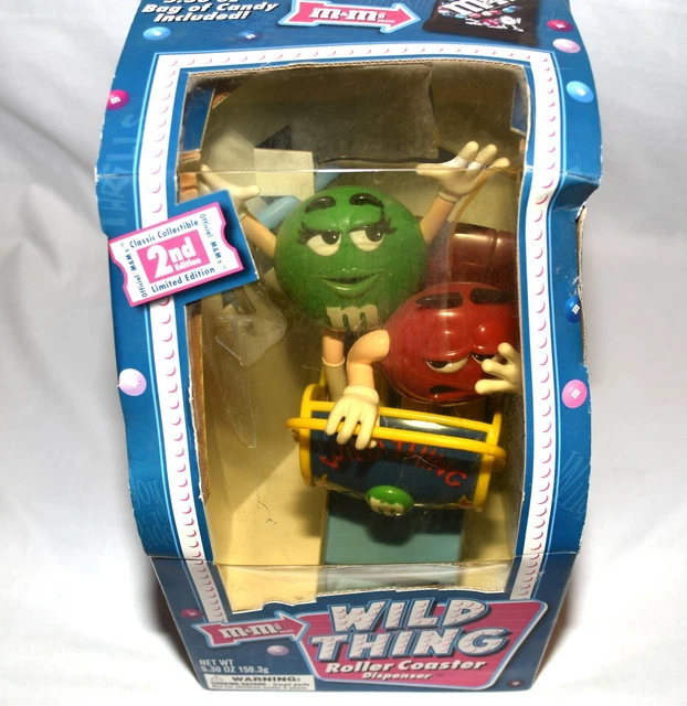 M&M's Wild Thing Roller Coaster Dispenser 2nd Editiion Limited Edition NIB