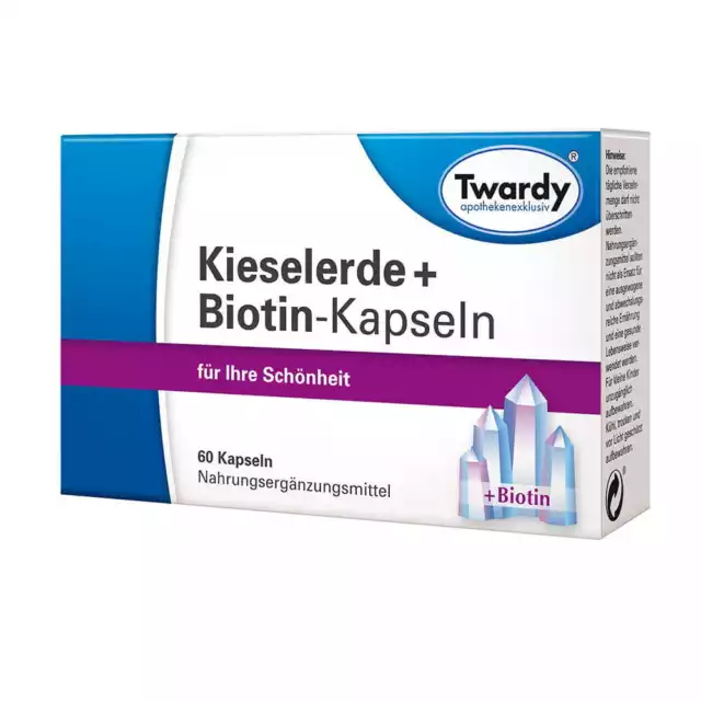 KIESELERDE+BIOTIN Kapseln 60 St Kapseln