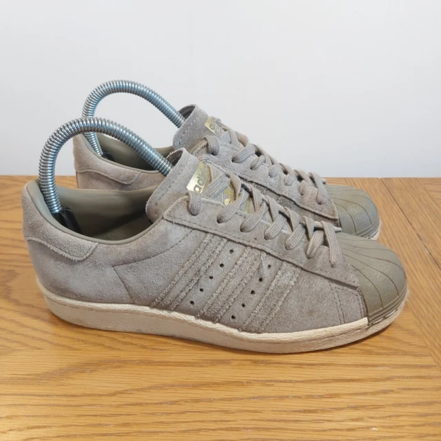 Grey adidas superstar size 4 online