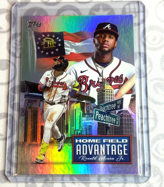 2024 TOPPS SERIES 2 RONALD ACUNA JR Home Field Advantage SSP HFA11