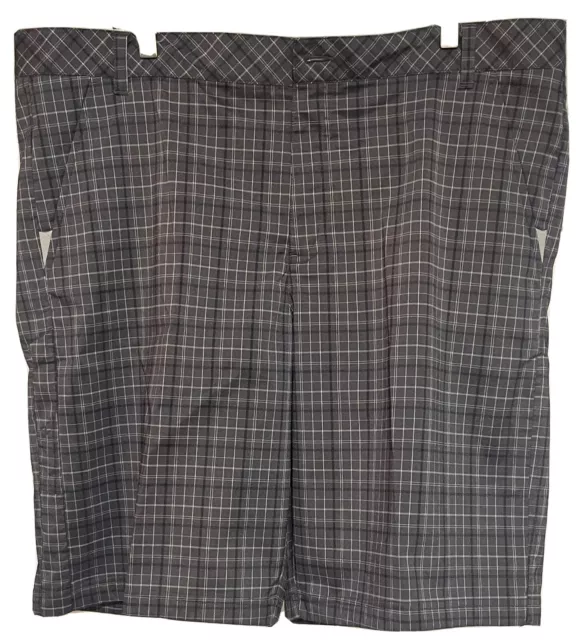 Fila Sport Men's Athletic Fit Golf Shorts Size 40 Black Plaid (42x11)