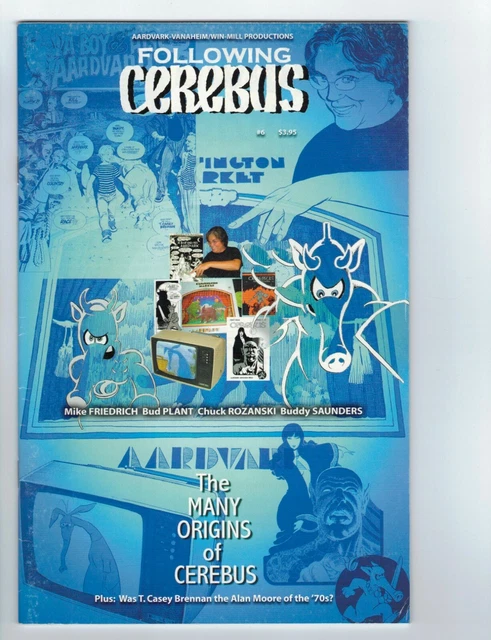 Following Cerebus the Aardvark #6 FN - dave sim - bud plant - origins of cerebus