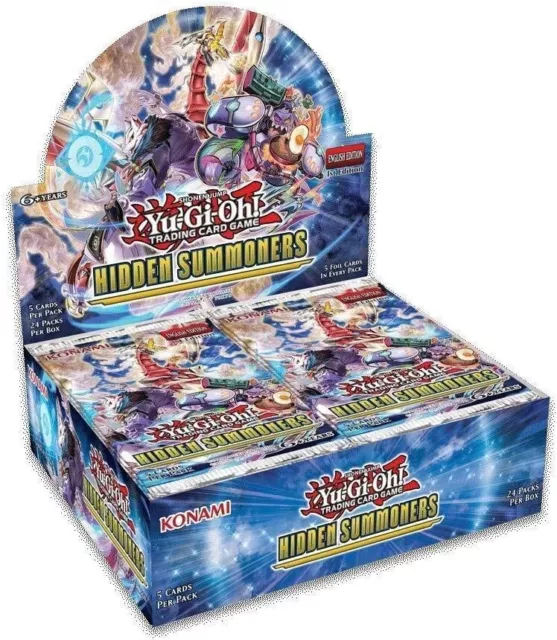 Konami Yu-Gi-Oh! TCG: Hidden Summoners Booster Box - 24 Pack 1st Edition