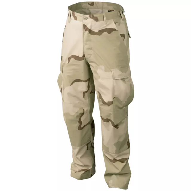 Helikon Genuine Bdu Combat Trousers Mens Army Cargo Pants 3-Colour Desert Camo