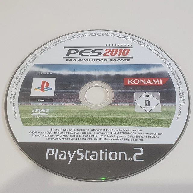 Boîte Et Notice Seule Pour Pro Evolution Soccer 2 (PES 2) PS2 - Pas De Jeu - Bon état