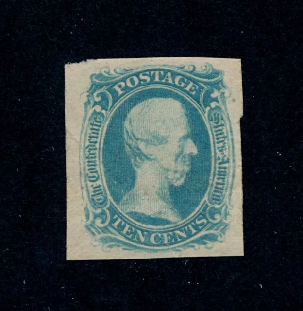 drbobstamps US CSA Scott #9 Mint Hinged OG Confederate Stamp w/PSE Cert SCV $900