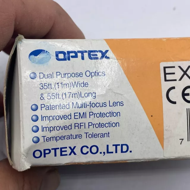 NEW Optex EX-35T motion detector passive infrared dual pattern 3