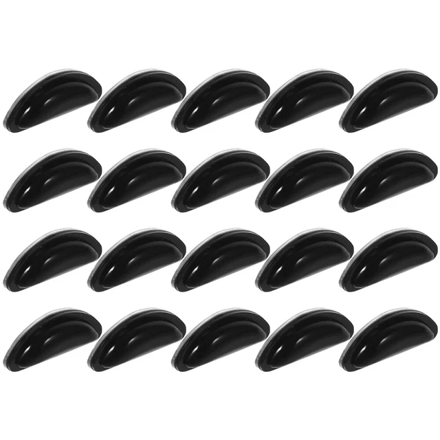 10 paia naselli in silicone, cuscinetti nasali per occhiali, cuscinetti nasali antiscivolo, comodi