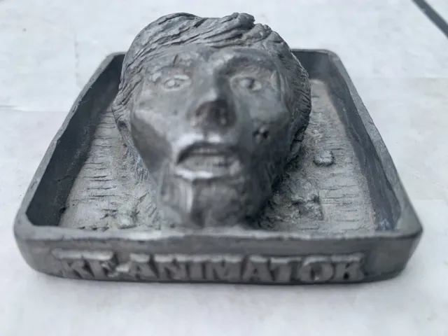 Re-Animator 80s Horror Movie Vestron Video Promo - Heavy Pewter Paperweight