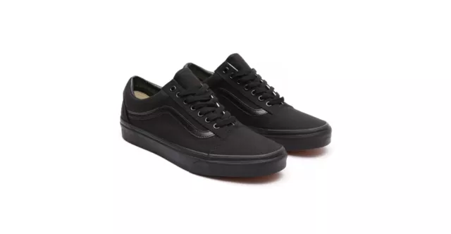 Original VANS Old Skool Sneaker - Schwarz - 44 - NEU & OVP - All black