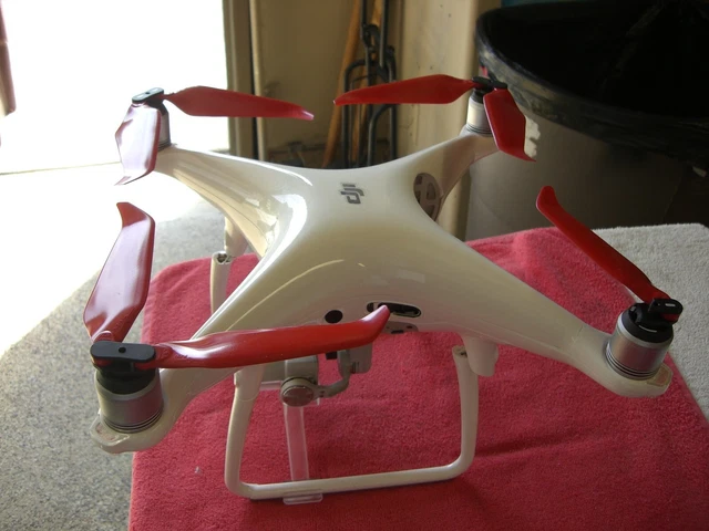 Crashed DJI Phantom 4 Pro + Drone and Camera Only, Selling For Parts Only
