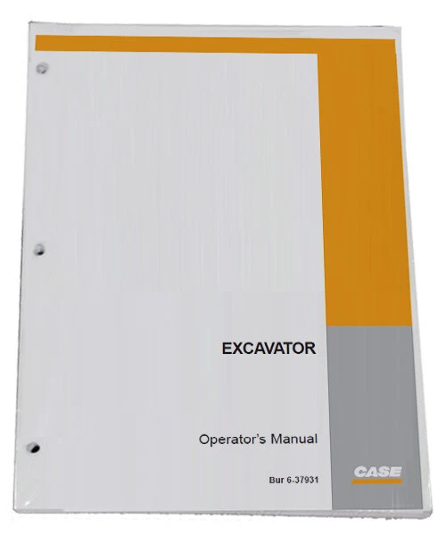 CASE 580F Loader Backhoe Owners Operators Maintenance Manual Book