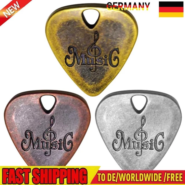Metal Pick Zinc Alloy Pick Plectrum for Electric Guitar Musical Instrument Parts