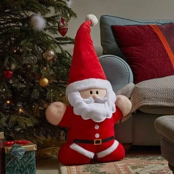 Weihnachten Weihnachtsmann Dekoration weicher Plüschstoff Weihnachten Kinderspielzeug Zuhause groß