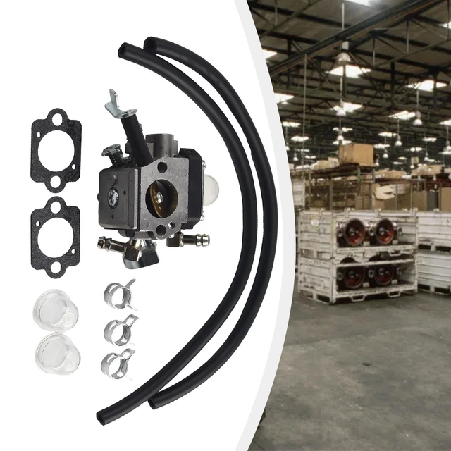 Vergaser Set Vergaser-Kit Für Wacker Neuson Stampfer BS50-2i, BS60-2, BS70- 2i Mit WM80 Motor – Inkl. Zündkerze, Kraftstoffleitung, Primerpumpe, Dichtung & Clips Vergaser Set Vergaser-Kit Für Wacker Neuson Stampfer BS50-2i, BS60-2, BS70- 2i Mit WM80 Motor – Inkl. Zündkerze, Kraftstoffleitung, Primerpumpe, Dichtung & Clips