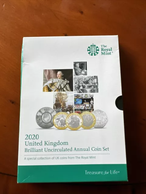 Royal Mint 2020 United Kingdom Annual 13 Coin Brilliant Uncirculated Set