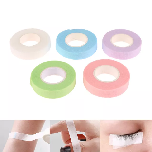 9M/Roll False Eyelashes Extension Tape Anti-allergy Breathable Micropore Fabr Sn