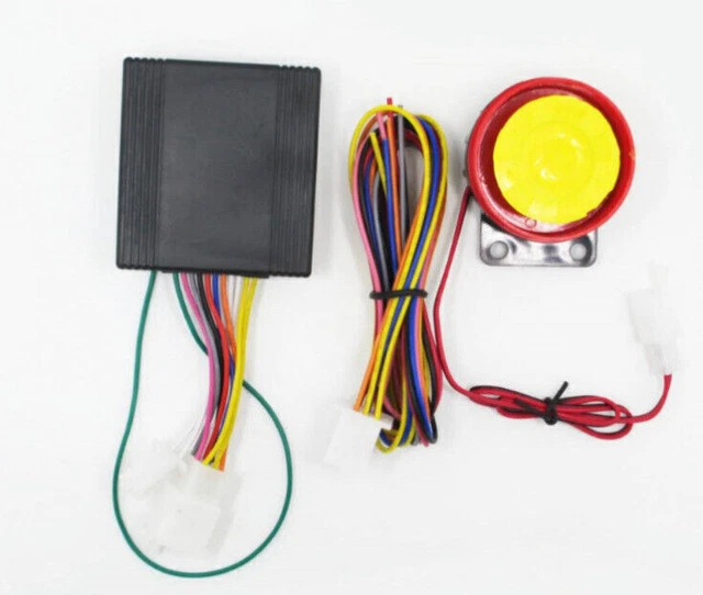 Sistema Allarme Auto Universale AUTO-STYLE DIY-10 - Con Sensore D'urto E 2 Telecomandi, Installazione Fai Da Te
