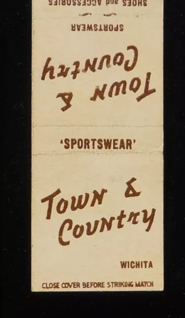1940s Town & Country Sportswear Shoes and Accessories Wichita KS Sedgwick Co MB