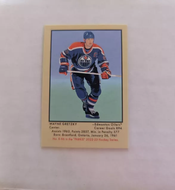 22/23 UPper Deck Parkhurst Champions 51 Mini Parkie Wayne Gretzky