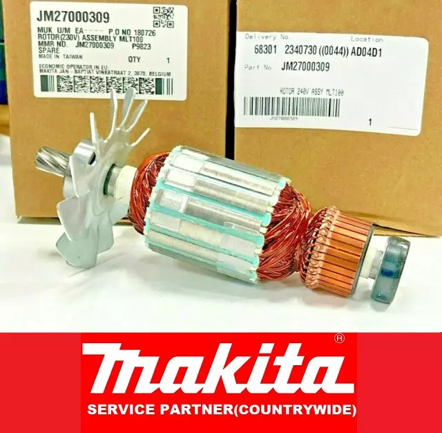 Genuine Makita Armature JM27000309 ROTOR 240V ASSY for Table Saw MLT100