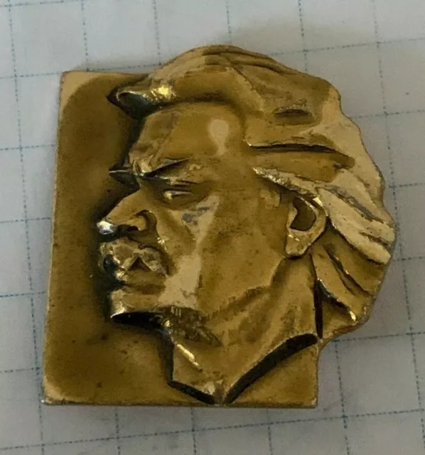 Pin Badges Lenin USSR Propaganda Ilich Lenin Russian Soviet USSR Vintage #4