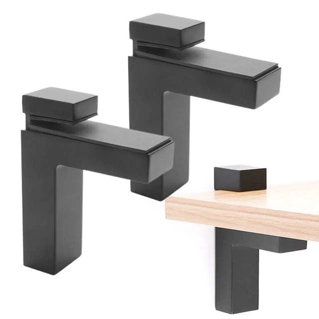 Clips De Support Pour Étagères D'Armoire - Lot De 10, En Acier - Dimensions 2,5 X 1,5 X 1,5 Cm