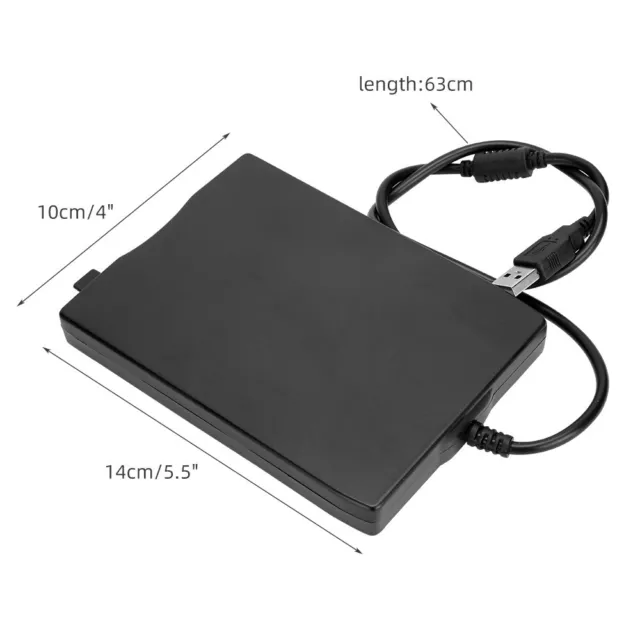 USB Floppy Disk Drive External H FDD 3.5inch 1.44MB For Win Mac Laptop Computer 2