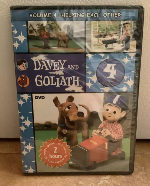 (未使用･未開封品)Davey &amp; Goliath 4: Helping Each Other [DVD] DAVEY AND GOLIATH Vol.4: Helping Others DVD 2005 New $13.77