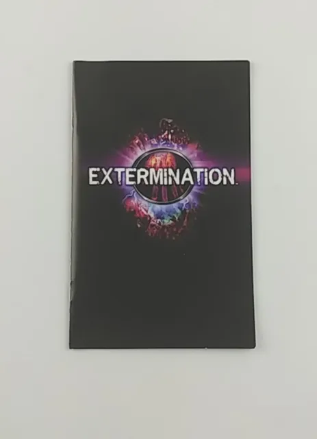 Extermination PlayStation 2 PS2 Instruction Manual Booklet Only Authentic!