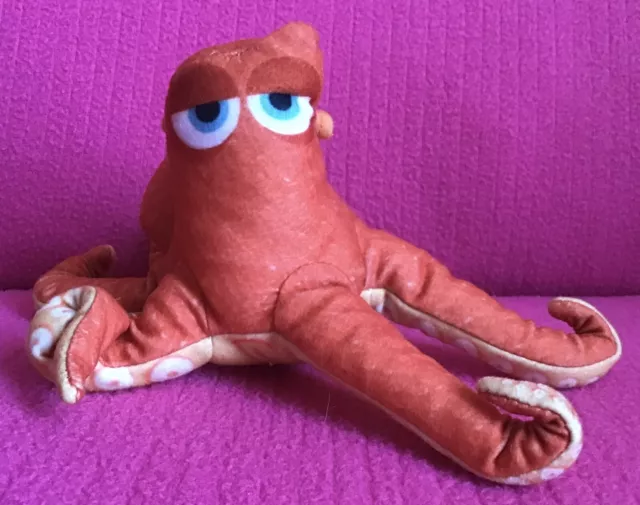 Jouet peluche douce Disney Pixar Finding Dory (Nemo) Hank Pieuvre 8,5 pouces x 4 pouces