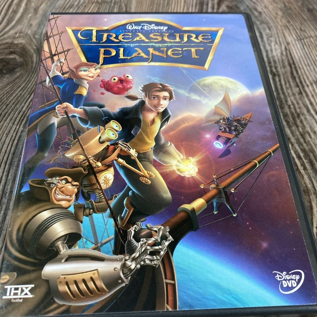 Treasure Planet DVD WS 2002 Walt Disney Adventure, Action, Peril Martin Short VG