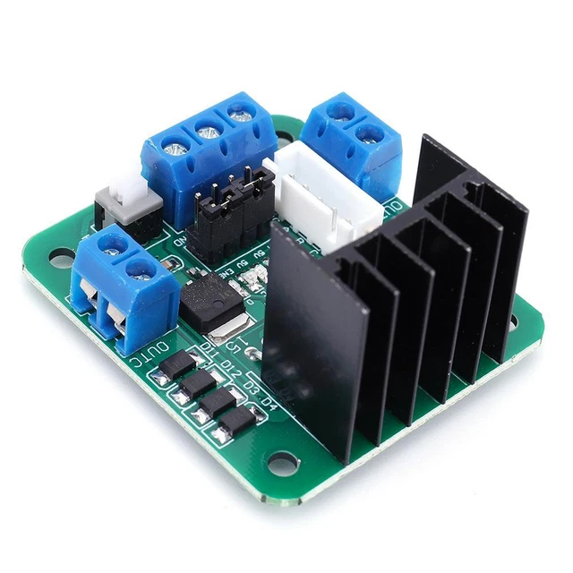 Motor Driver Color:blue L298N DC MOTOR Driver Module H-Bridge DC Stepper Motor Board for Smart ...