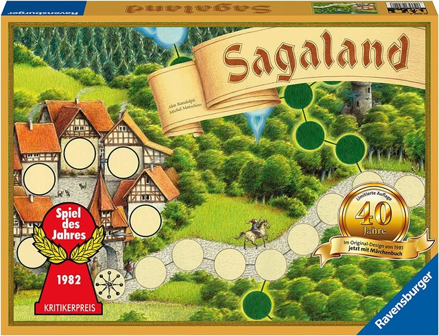 Ravensburger Sagaland 40 Jahre Jubiläumsedition Gesellschaftsspiel Für Familie