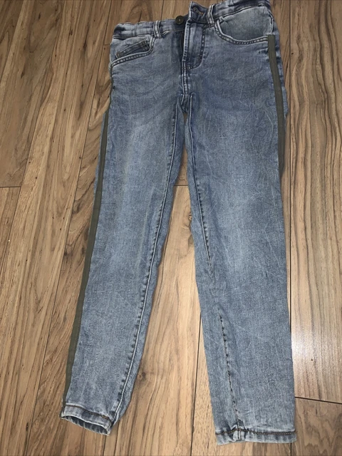 Jeans da bambina Zara blu denim aderenti età 10