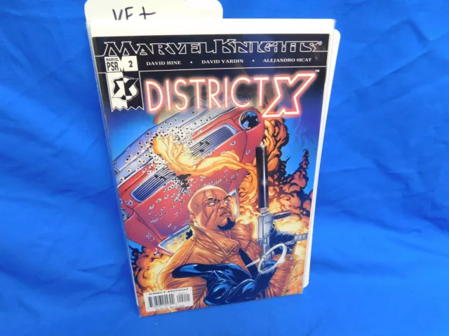 District X #2 (Aug 2004, Marvel Knights 1st Appearance Of Mr. M VF+