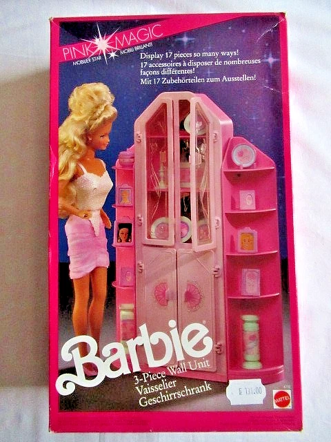 Barbie 7404 - Salon Convertible Vintage De 1985 - Boîte Jamais Ouverte, Fabriqué En France !