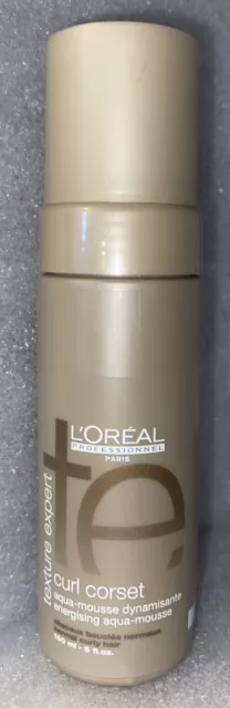 LOREAL Texture Expert Curl Corset Aqua Mousse 5 oz F10