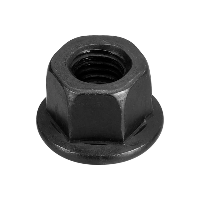 M10 FLANGES HEX lock nut grade 10.9 carbon steel 5.74 PicClick