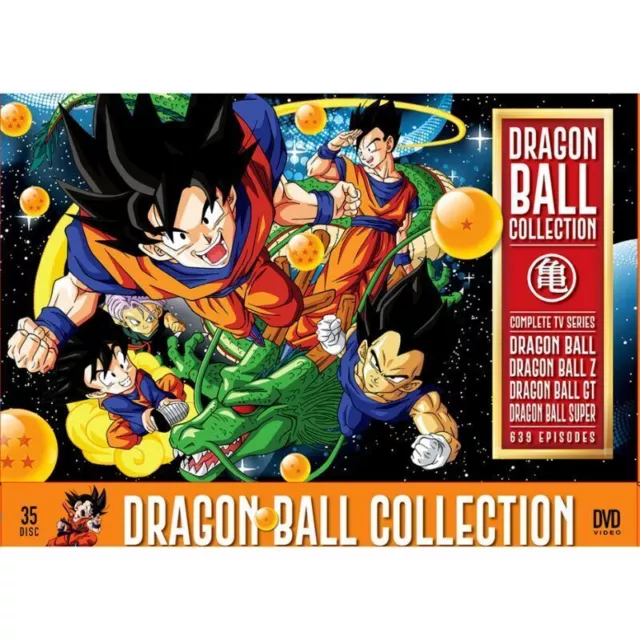 Dragon Ball Complete TV Series + 4 Movies English Dubbed  [DVD, 35 Disc Box Set]