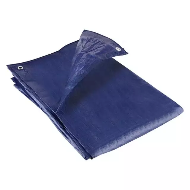 Waterproof Tarpaulin Ground Sheet Lightweight Camping Cover Dust Multi Purpose 2