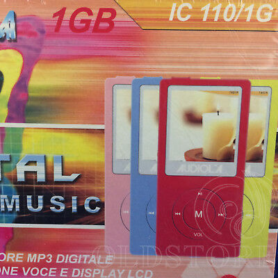 Audiola ►AUDIOLA DS 350 ◄MICROLETTORE MP3 MP4 1GB REGISTRATORE VOCALE FOTO E VIDEO 