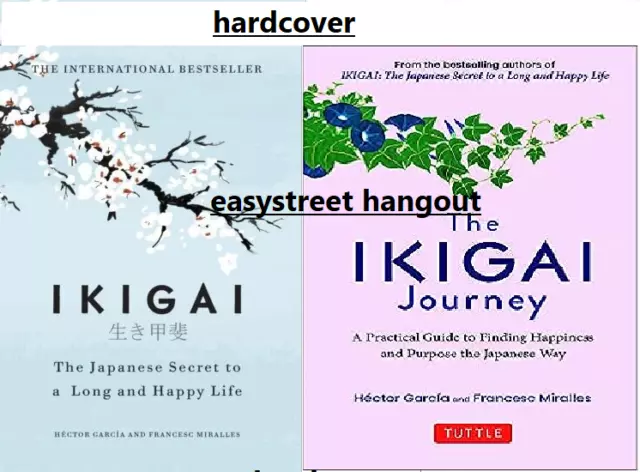 ( hardcover)! Ikigai: The Japanese secret + The Ikigai Journey english hardcover